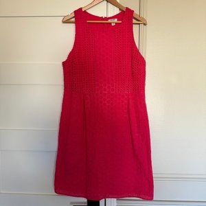 Pink Eyelet Dress